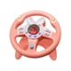 thumbnail image 2 of Juguetes de volante, kilómetro digital de educación temprana para niños y niñas Aceleración de vibración simulada Controlador de conducción de juguete , Ronda rosa, 2 of 5