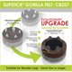 thumbnail image 2 of GorillaFelt Protectores de fieltro para patas de sillas, 2 of 3