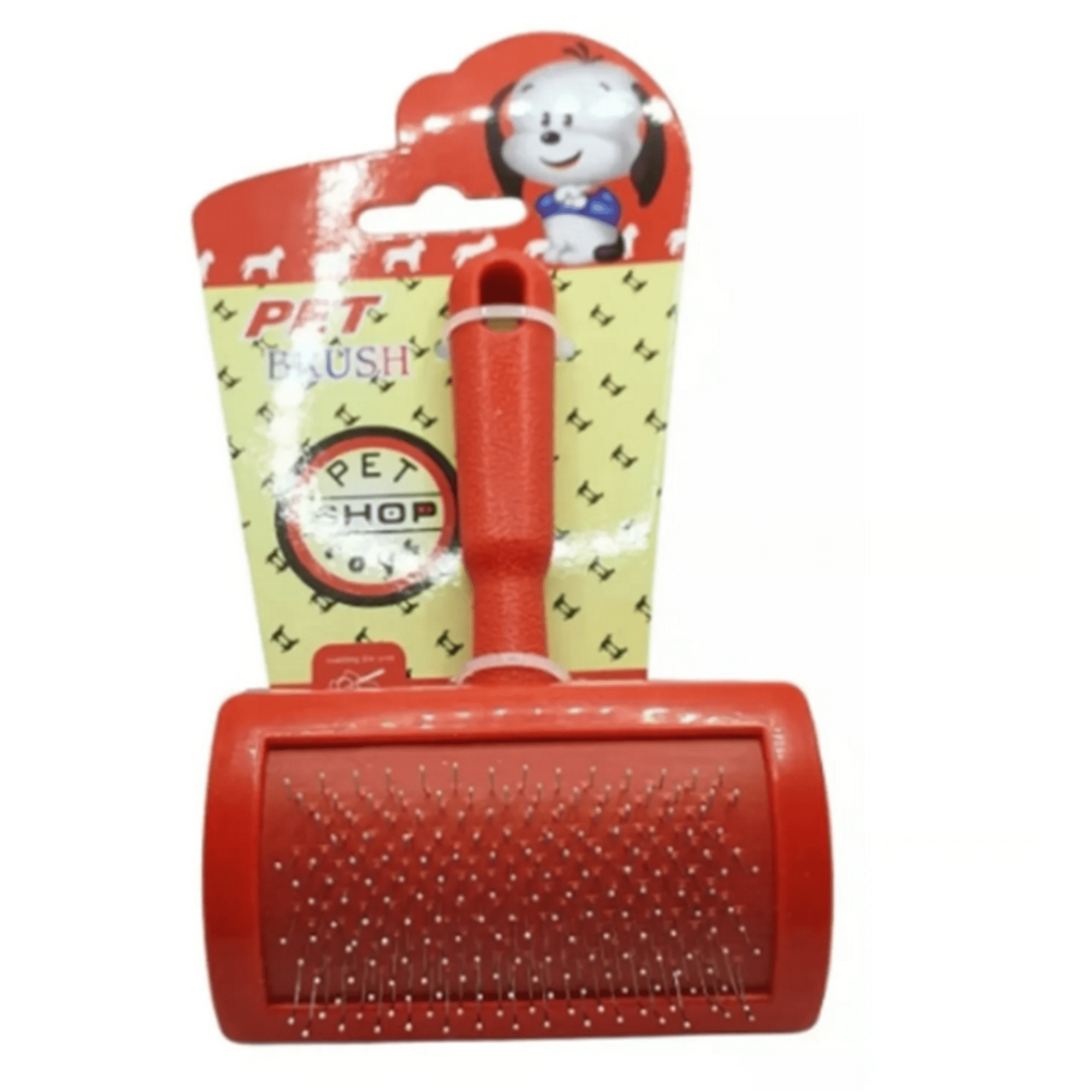 Genérico - Cepillo Raspador De Cerdas De Acero Para Perros Gatos