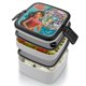 thumbnail image 4 of Elena de Ávalor Fiambrera de Doble Capa, Contenedor de Almuerzo Portátil Apilable, Almacenamiento de Alimentos Hermético a Prueba de Fugas, 1000ml, 4 of 6