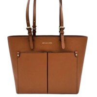 Cartera Michael Kors De Cuero Café