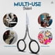 thumbnail image 3 of Tijeras para vello facial THE CUT FACTORY Precision de acero inoxidable, 3 of 8