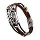 thumbnail image 1 of Pulsera De Cuero De PU Estilo Gótico, Informal, étnico, Para Hombres Y Mujeres, Pulsera Con Hebilla De Moda, 1 of 3