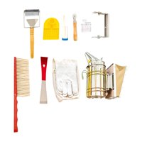 Magideal - Kit De 10 Ahumadores De Abejas Para Principiantes Y Apicultores. Cepillo, Guantes, Herramientas Y Suministros Necesarios Para Jardín, Patio Jardín.
