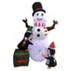 thumbnail image 1 of Adorno Inflable Navideño De Pingüino Y Muñeco De Nieve Para El Jardín De Invierno., 1 of 5
