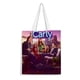 thumbnail image 1 of iCarly Bolso de tela con estampado de lienzo para mujer, bolsa de compras reutilizable y estética, con cremallera interior, regalo para mujer,38*45cm., 1 of 6