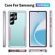 thumbnail image 2 of Para Samsung Galaxy S25 Ultra 5G Funda a Prueba de Golpes Resistente Protección de Cuerpo Completo de Alta Resistencia a Prueba de Polvo/caídas Cubierta Funda, Verde y Rosa, para Galaxy S25 Ultra 5G, 2 of 7