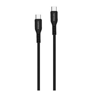 Philips - Cable Usb C A Usb C 1Mt 60W Negro Dlp8601B/71