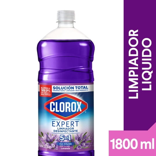 Limpiador Desinfectante Lavanda Botella 1.8 Lt Clorox