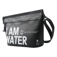 Magideal - Bolsa Impermeable Seca, Bolso Bandolera Impermeable, Bolso De Mano Para Mujer Y Hombre, Para Playa, Natación, Deportes Acuáticos, Camping, Senderismo. Negro