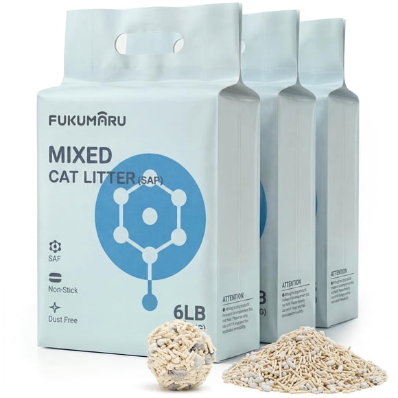 Arena para Gatos FUKUMARU de Tofu 8 kg Súper Absorbente