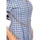 thumbnail image 3 of Vestido Mini Ajustado con Abertura Frontal y un Hombro Acanalado, 3 of 5