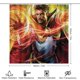 thumbnail image 2 of Doctor Strange-theme 4-Piece Shower Curtain Set with Rugs, Waterproof Bathroom Decor Set Includes Bath Mat, U-Shaped Rug, Toilet Lid Cover and Curtain with Hooks, 2 of 6