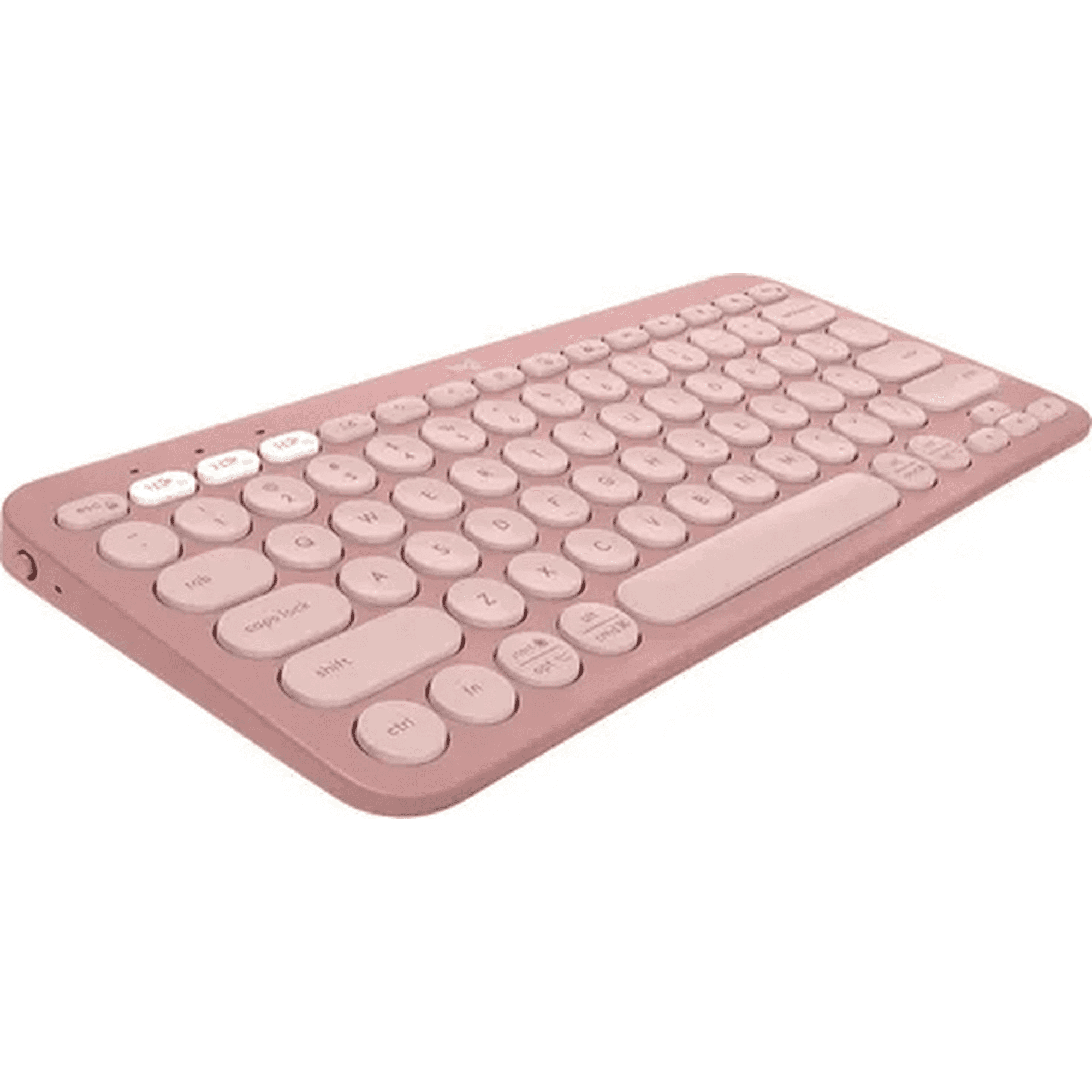 Genérico - Teclado Logitech Pebble K380s Bluetooth Rosado Español