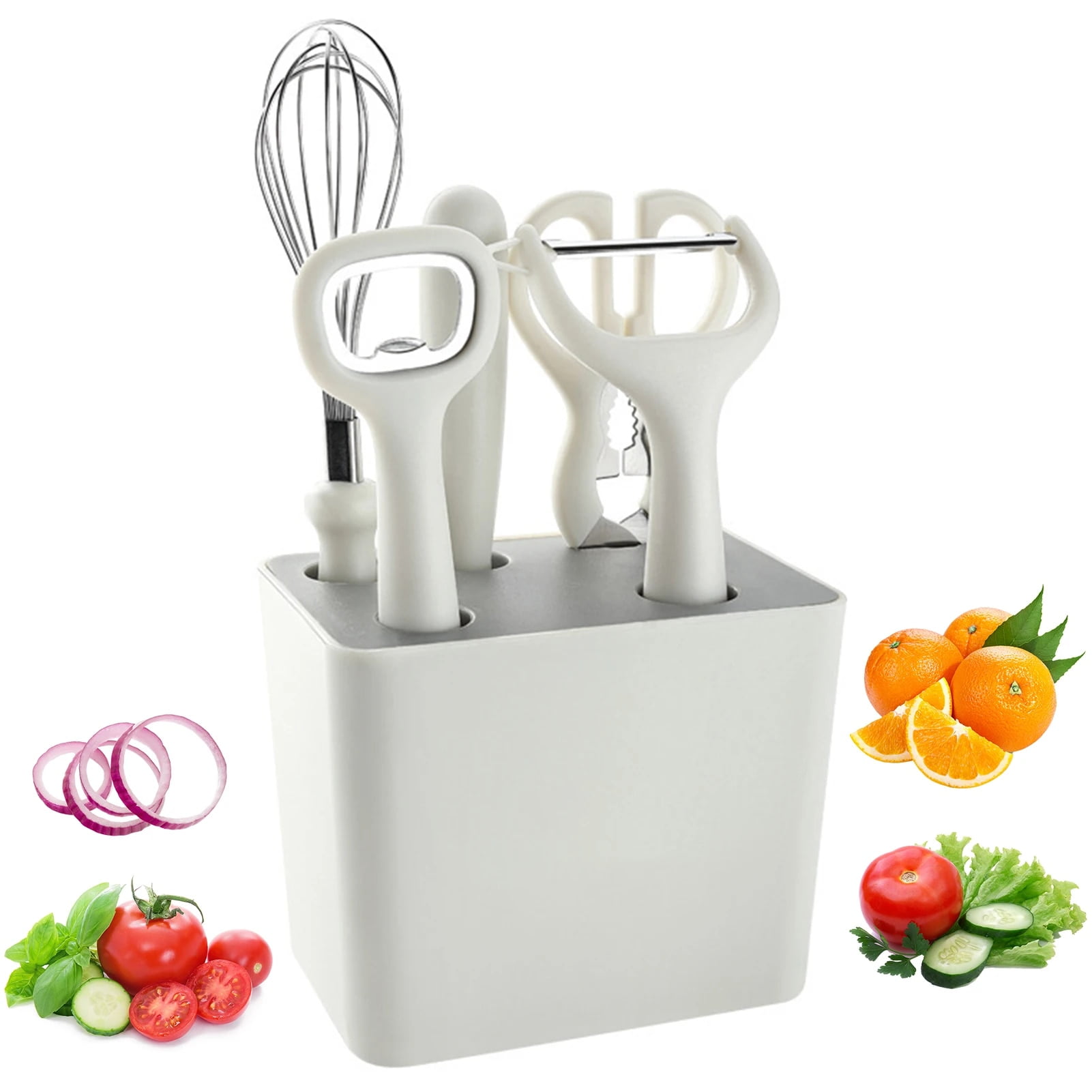 Set 6 Utensilios Cocina Set Cuchillo Peladores Papas Frutas