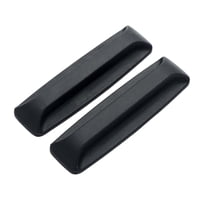 Magideal - 2 Asas Autoadhesivas Para Cajón De Armario, Universales Con Pegamento, Ayudante Portátil Para Cajón Para Congelador, Cajón, Puerta Corredera, Armario Negro