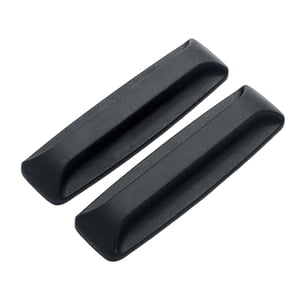 Magideal - 2 Asas Autoadhesivas Para Cajón De Armario, Universales Con Pegamento, Ayudante Portátil Para Cajón Para Congelador, Cajón, Puerta Corredera, Armario Negro