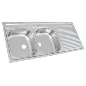 Splendid - Lavaplatos Sobreponer 1200X500 Comb. Derecho
