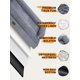 thumbnail image 5 of Cama para perros MEKIY, ortopédica, espuma viscoelástica, impermeable, XL, 5 of 7