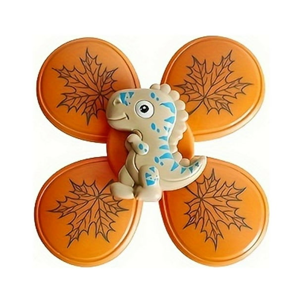 【Random Color】Fridge Toys, 1 Pc Suction Cup Spinner Toys, Suction Cup Bath Toys For Babies, Sensory Toys Early Education Toys Bathtub Toy Dining Chairs Toys, Birthday Gifts For Baby Boy Girl
