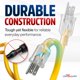 thumbnail image 3 of Cable de extensión LifeSupplyUSA 7,6 m calibre 12/3 con 3 tomas, 3 of 9