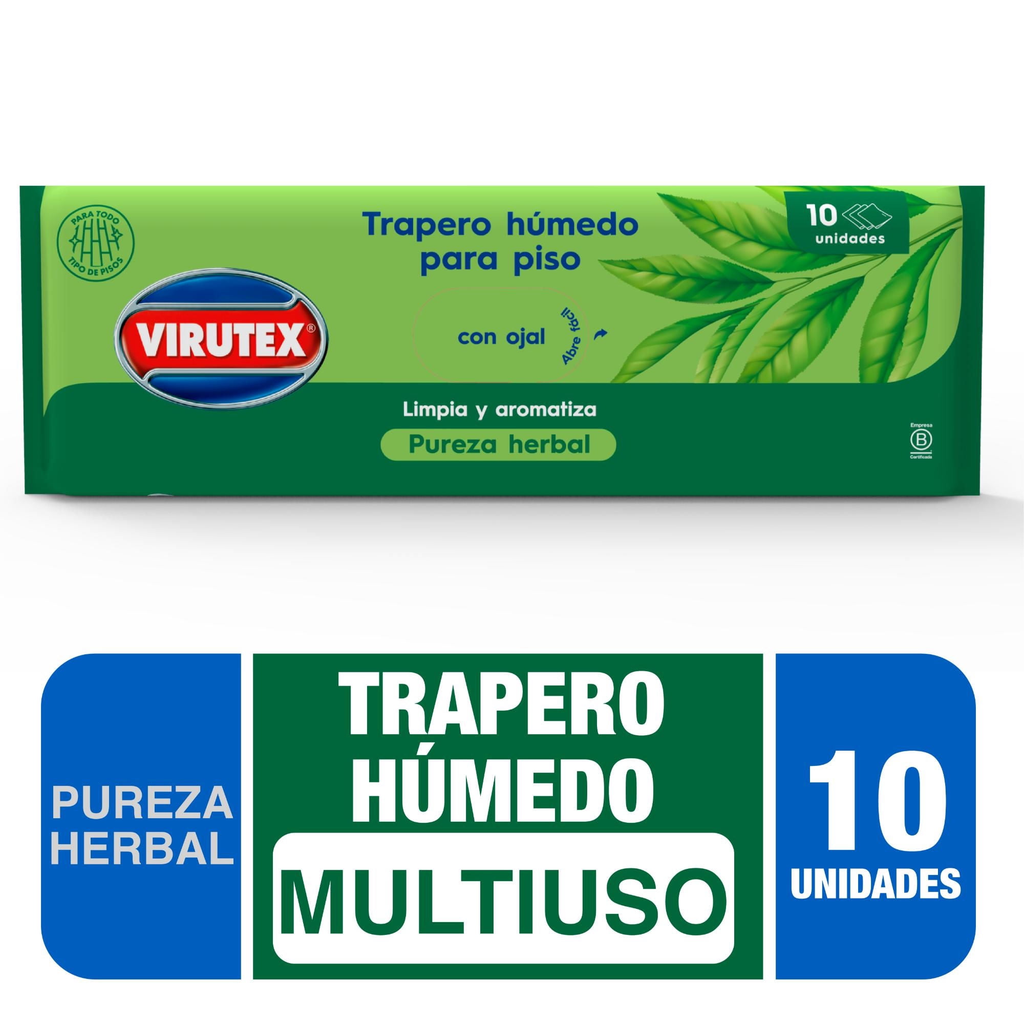 Trapero Húmedo Pureza Herbal 10 Un Virutex