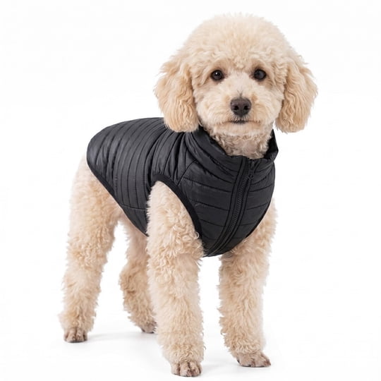 Winpet - Parka Impermeable Para Perros – Térmica Y Liviana Negro Xl