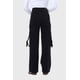 thumbnail image 3 of Jeans Mujer Cargo Calce Recto Negro - lll, 3 of 4
