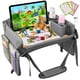 thumbnail image 1 of Bandeja para asiento de coche Zooawa Kids Travel para niños de más de 36 m con bolsillo para tableta, 1 of 9