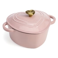 Horno Holandés Paris Hilton De Hierro Fundido Esmaltado, 4 Litros, Rosa