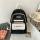 thumbnail image 2 of Nylon Large Capacity Backpack Teenage Pure Colour Schoolbag Women Men Waterproof Travel Rucksack Bags Student School Bag, 2 of 3