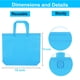 thumbnail image 4 of Bolsa Tote LOUHUA 38 cm 22 piezas 11 colores reutilizable, 4 of 7