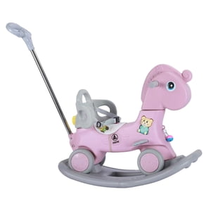 Mundo-2685 - Mecedora Andador Con Mango 2 En 1 Caballito