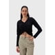 thumbnail image 1 of Polera Mujer Recogido Delantero Negro, 1 of 4