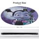 thumbnail image 2 of Alfombra Redonda de Felpa Coral Vampirina 60cm, 2 of 6