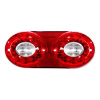 Randon - Foco Señalera Led Rojo/Blanco 12 Y 24 Volts