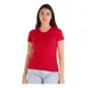 thumbnail image 1 of Polera Algodon Mc Mujer Rojo Talla L, 1 of 2