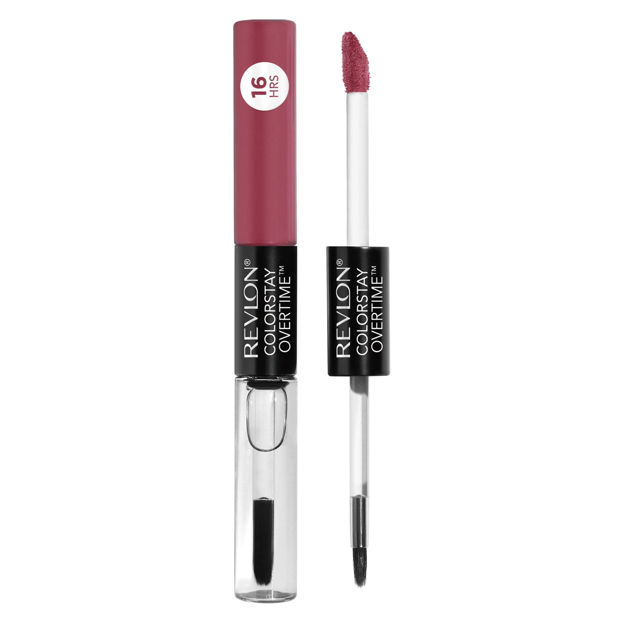 Lápiz Labial Líquido Makeup Revlon Con Brillo Labial Transparente, Color Rosa