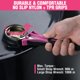 thumbnail image 2 of Juego de llaves de correa ValueMax, filtro de aceite ajustable de 4 cm a 6 cm, color morado, 2 of 6