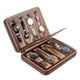 thumbnail image 1 of 8 ranuras reloj caja de exhibición, cremallera para hombres reloj caja de joyería caja de exhibición portátil coleccionista de viajes organizador de almacenamiento marrón (bolsa cebolla), 1 of 3