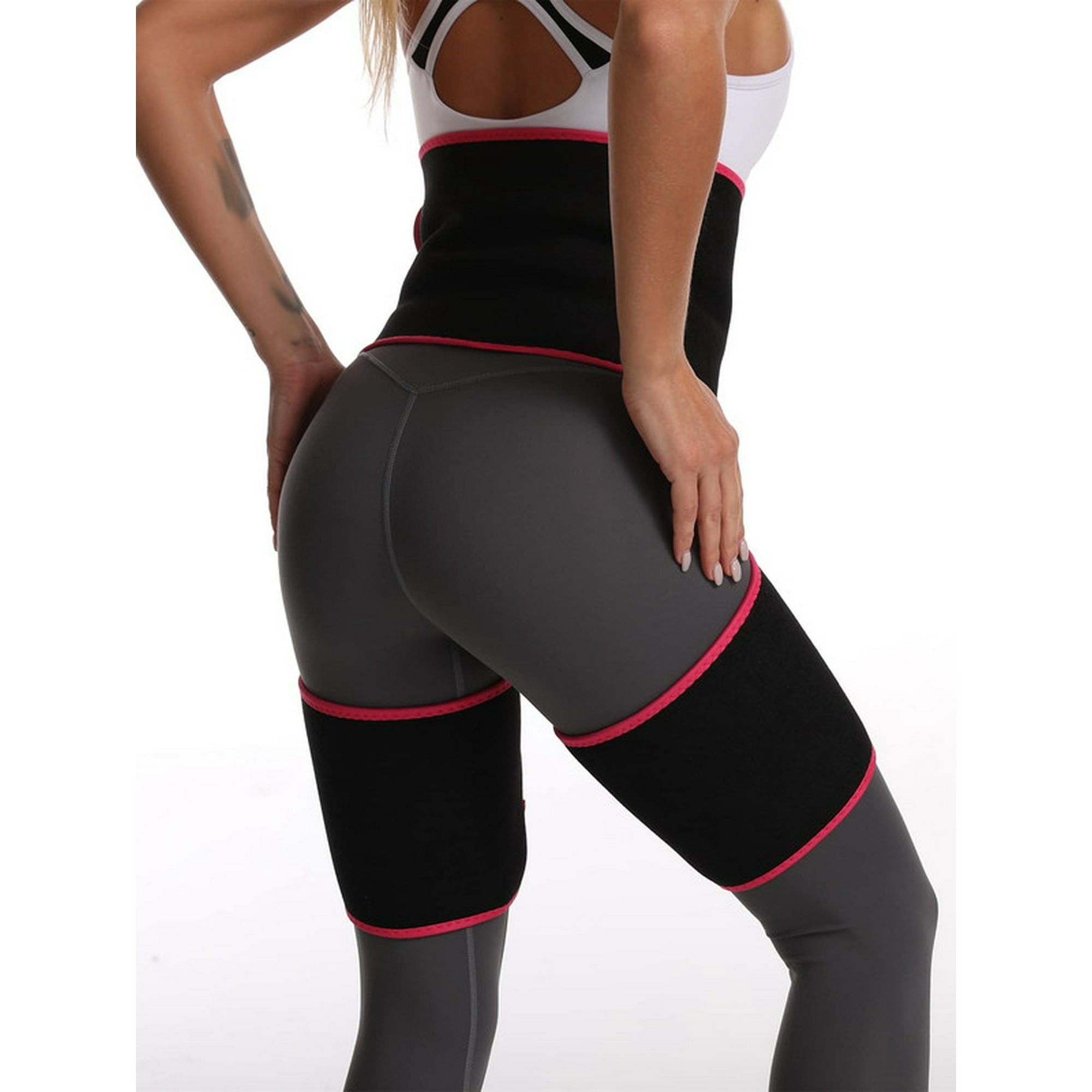 Genérico - Entrenador Cintura 3en1 Cintura Gluteos Muslo Mujer Lau