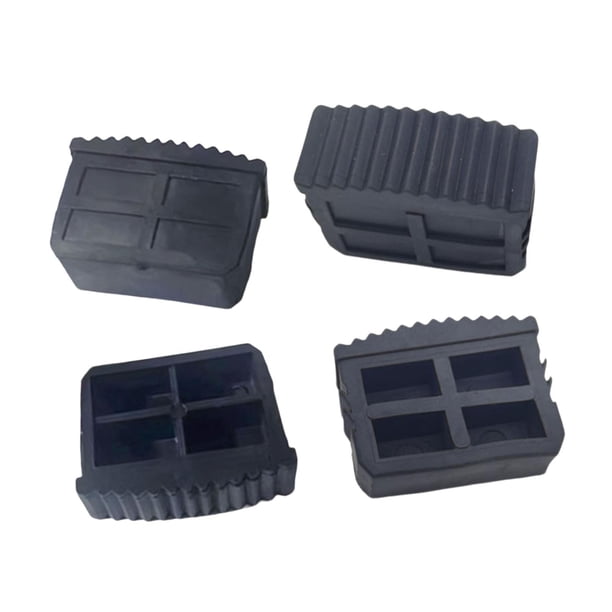 4 Almohadillas para Pies de Escalera, Alfombrillas Antideslizantes para Pies, Fáciles de Instalar, Accesorios Prácticos para Escaleras, Reemplazan Las 6 cm x 22 cm