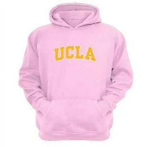 Genérico - Polerón Canguro Ucla Rosa Talla S Unisex