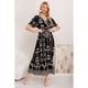 thumbnail image 2 of Maxi Vestido Largo Mujer Cruzado Diseño Casual Eventos 3363, 2 of 3