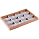 thumbnail image 3 of Bandejas De Joyería Bandeja De Cajón De Joyería De Terciopelo Estuche De Almacenamiento De Joyería Para Collar 12 Rejillas, 3 of 5