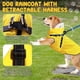 thumbnail image 3 of Chubasquero para perros Bsemax XXL con capucha reflectante impermeable amarilla, 3 of 9