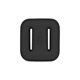 thumbnail image 1 of Peso Sea Pearls de 2,3 kg recubierto de vinilo negro, 1 of 5