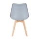 thumbnail image 3 of Silla de Comedor Tulip Asiento Acolchado Gris, 3 of 3