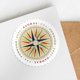 thumbnail image 2 of Sello postal USPS Global Forever 1794 Compass Rose 2025, 2 of 3