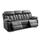 thumbnail image 2 of Sofá Reclinable Brescia Elite 3 cuerpos Gris, 2 of 3